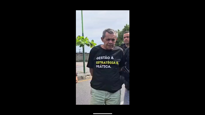 Idoso é flagrado assediando mulheres no centro de Bragança